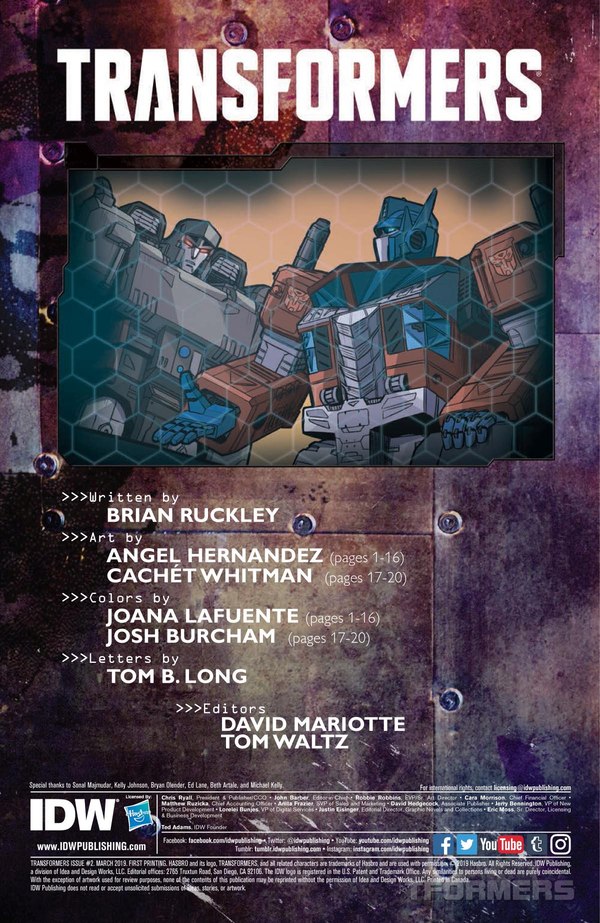 Transformers Issue 2 SPOILERS For Issue 1 02 (2 of 7)